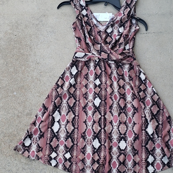 Candie's fit and flair dress. - Picture 3 of 4